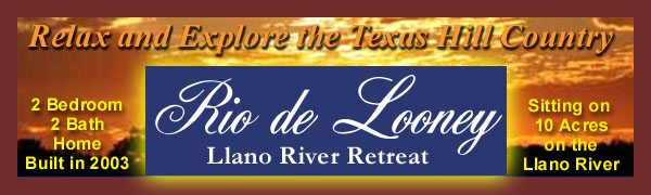 Rio de Looney 2 Bedroom 2 Bath House on the Llano River