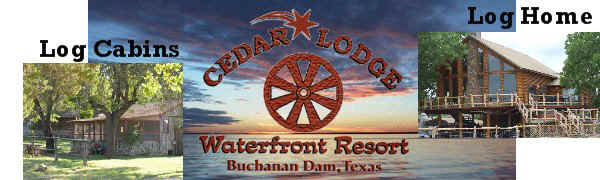 Cedar Lodge Waterfront Resort on Lake Buchanan