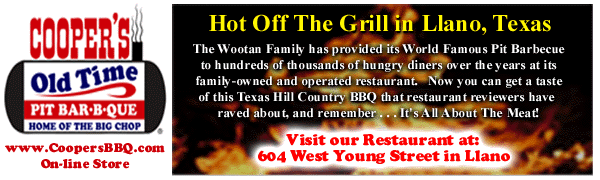 Cooper's Old Time Pit Bar-B-Que in Llano, Texas