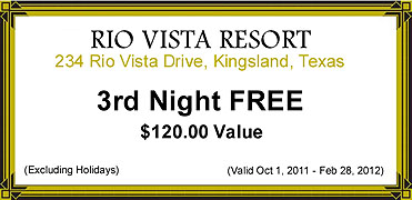 Rio Vista Resort on Lake LBJ