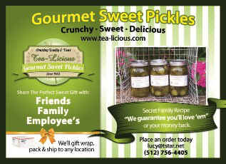 Tea-Licious Gourmet Sweet Pickles