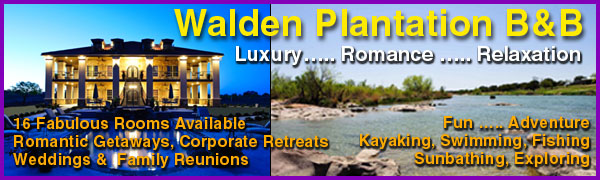 Walden Plantation Bed & Breakfast in Llano, Texas