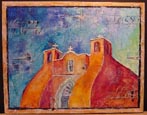 Painting by Shelbee Mares, one of the artists featured at Miller Fine Art in Burnet, Texas