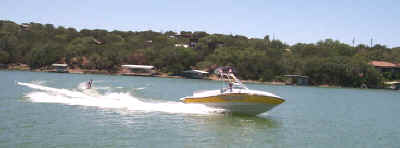 Boating on the Lakes in Central Texas