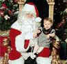 Santa visits the Highland Lakes