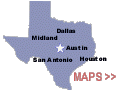 Texas Highland Lakes Region Maps