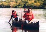 Canoe Boat on Lake Buchanan