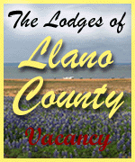 Check out the listing of Llano County Lodges