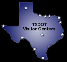 TxDOT Visitor Information Centers around Texas