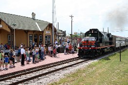 festivals and annual events in the highland lakes area in hill country flyer steam train texas
