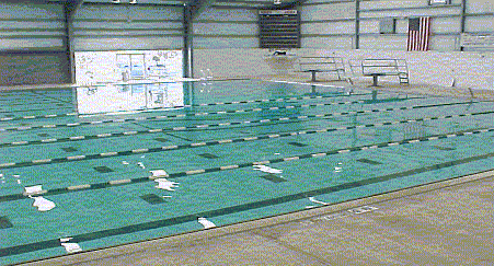 Swimming pool at Galloway Hammond in Burnet